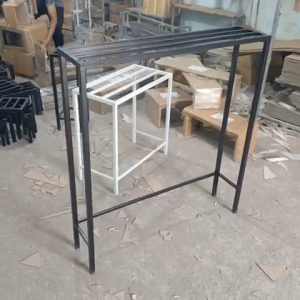 Kệ rời ghép bậc thang - Dài 100cm rộng 25cm Cao 03 kệ (15-40-70)cm ghép 2 tầng và 3 tầng thép 20mm