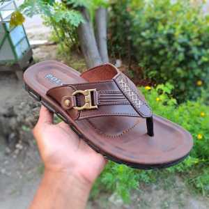 Sandal Polo Japit Pria Terbaru 2023 Sendal Kulit Model Trendy