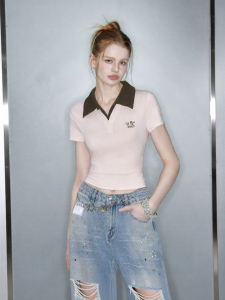 unifree | Áo Polo Slim Fit Vintage Retro