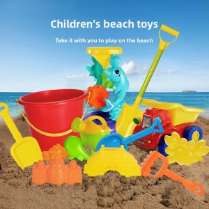 Large Beach Toy Set for Kids Shovels and Buckets BABYSHOME