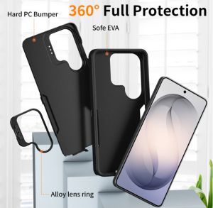 Camera Stand Case For Honor X7E X6E X6D X5C Plus X5D 5G 2in1 Phone Shell Armor Shockproof Lens Bracket Protectio Cover