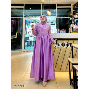 Luminer - Gamis Pesta Bridesmaid Kipad Premium