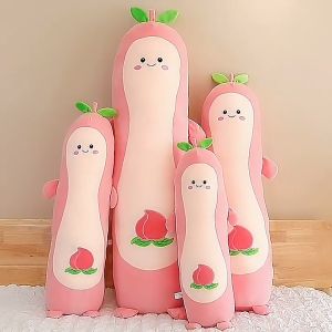 GỐI ÔM CHO BÉ HÌNH QUẢ ĐÀO VẢI MINISO CAO CẤP NHIỀU MẪU GIÁ SỈ