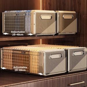 MIVOFIVO | Adjustable Large Capacity Underwear Storage Box