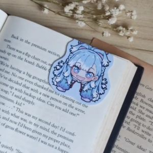 Hololive ID Kobo Kanaeru Chibi Vtuber Magnetic Bookmarks