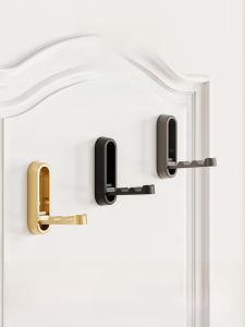 Invisible Foldable Hook Entrance Hall Single Clothes Hook Hidden No Punching Fixed Shoe Cabinet Entrance Door Wall Mounted