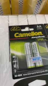 Pin sạc camelion AAA (3A) 1100mah/ AA (2A) 2700mah