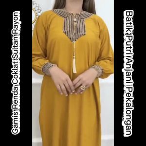 GAMIS RENDA COKLAT SULTAN RAYON: Pilihan Ideal untuk Acara Formal