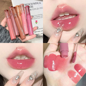 Dorisna Korean Hottie Mirror Lip Gloss Water Gloss Moisturizing Liquid Lipstick Crystal Jelly Y2K Lip Glaze Korean Makeup Cosmetics