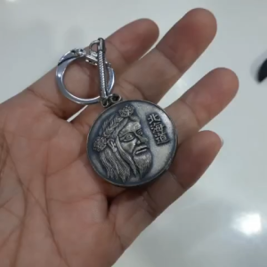 Móc khóa xu Nhật vintage cổ điển sưu tầm sở thích second hand