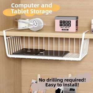 Under Desk Hanging Storage Rack