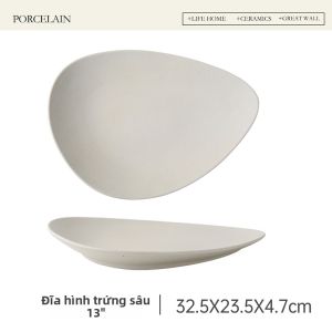 Dĩa Thăn Bò Sáng Giá Gốm Scandinavia