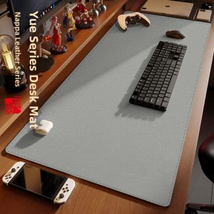 JIELEFAN | Waterproof Large Leather Mouse Pad