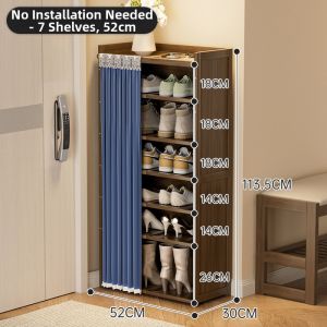 Dust-proof Entryway Multi-level Shoe Rack