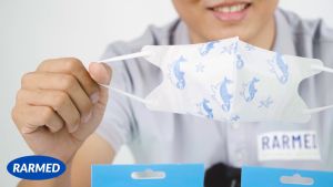 Hộp 15 khẩu trang y tế 3D cho trẻ em Biomeq 3D Kids 4 lớp tiện lợi: Trẻ dưới 8 tuổi