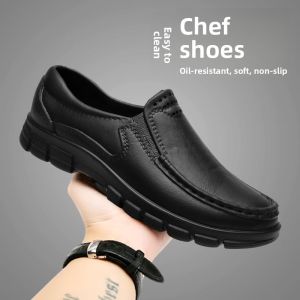 Besee | Non-slip Waterproof Oil-proof Anti-wear Clogs Black