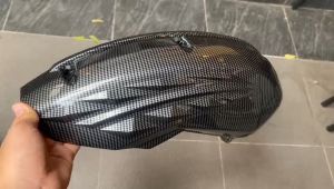 Ốp pô e nhựa màu cacbon xe NVX 155 đời 2017 đến 2020 ver1 và 2021 đến 2024 ver2 giá chưa bao gồm ốc gắn