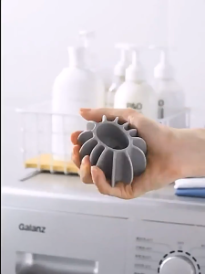 HOVELSHOP Laundry Ball Silicone Magic Washing Bola Karet Pembersih Pakaian Mesin Cuci Anti Kusut