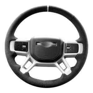FANXI | Hand-stitched Steering Wheel Cover for Land Rover Range Rover Sport Discovery Sport Defender Velar