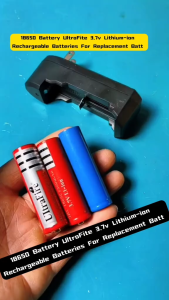 LYX 18650 Rechargeable Battery Lithium Ion Battery (1pc) 1200mAh Lithium-Ion 18650 Battery 3.7V 18650 Rechargeable Lithium Battery Charging Voltage 4.2 V Nominal Voltage 3.7V
