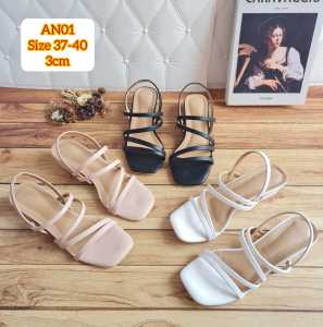 NEW ARRIVAL ABBUSHOES An 01 sendal hak tahu tali silang ardilla 3cm