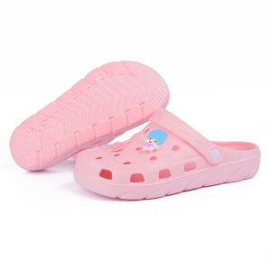 Large Size Mens Clog Shoes Summer Open-Toe Slip-On Beach Sandals Anti-Slip Breathable Thick Bottom Casual Footwear