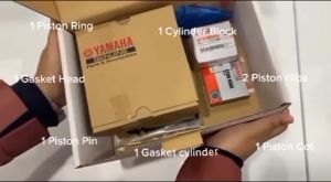 Y16ZR Y16 Y16Z Cylinder Kit Sets for BAX Y16Z Yamaha Genuine Part (Ready Stock) 100% Original