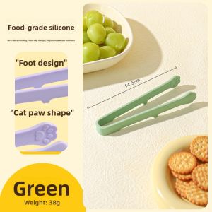 SHELI | Silicone Cat Claw Snack Grabber Food & Ice Tongs