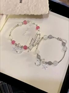 Corinna Star Moon Fairy Tale Bracelet Sweet Moon Star Bracelet Simple Light Luxury Design Bracelet