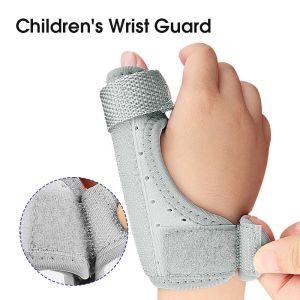 VTTO 1PCS Kids Thumb Wrist Stabilizer Splint for Children Thumb Support Pain Relief Arthritis Tendonitis Lightweight Breathable Wristbands