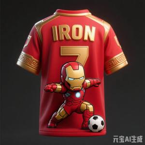 Hasbro | Comic Marvel Iron Man 3D Printed Childrens Boys and Girls T-shirt Outdoor Quick-Dry Breathable Sports Top