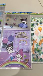 [1 PAK ISI 10 PCS] Plastik Bingkisan Snack TEBAL + Pita Kawat / Souvenir Plastik Ulang Tahun Anak Aneka Motif Karakter Kartun Lucu Anak Perempuan / Anak Laki-laki TEBAL
