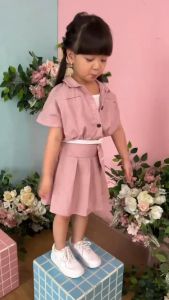 Nadine One Set Baju Setelan Anak Perempuan Lucu 1-6 Tahun 4386