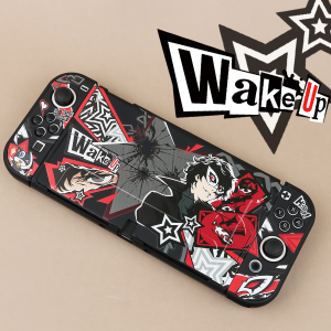 Original Nintendo Switch Oled Protective Case P5r Rainy Lotus Switch Hard Shell NS2 Detachable Protective Cover