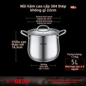 GEDO | Nồi Đa Năng Dung Lượng Lớn
