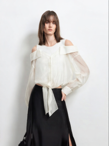 Vero Moda | Off-Shoulder Lantern Sleeve Womens Shirt For Fall