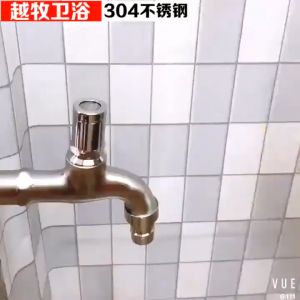 Bộ vòi nước khóa inox 304 giúp tiết kiệm nước hiệu quả cho sinh viên người ở trọ chống thất thoát nước