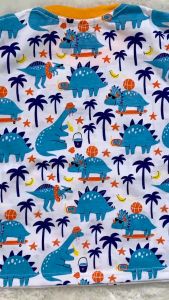 Setelan anak laki laki Fullprint putih / Baju anak / Baju murah / COD