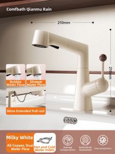 QIANMUYU | Vintage Style Adjustable Temperature Basin