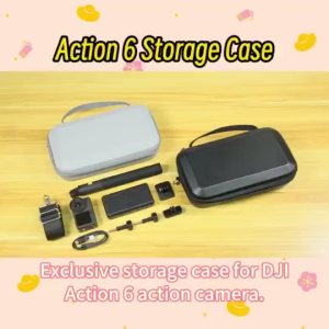 For DJI Osmo action 6 all-round storage bag and action 6 portable shoulder belt messenger bag