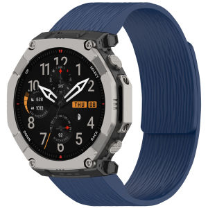 26mm Silicone Strap for Amazfit T-rex Ultra 2 Sport Magnetic Watch Band for Garmin Watch Fenix 8/8Pro 51mm Bracelet Accessories