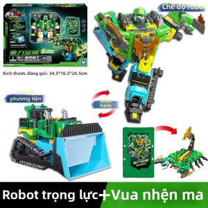 JUMPGO | Robot Biến Hình Chiến Binh Khủng Long