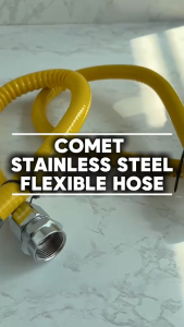 COMET Stainless Steel Flexible Hose | 3FT 4FT 5FT (1/2") | 3FT 4FT 5FT (3/4")