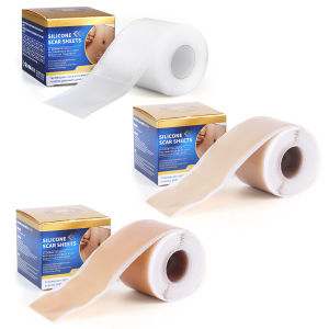 【HFM】 3M Silicone Scar Sheets for Keloid and C-Section Scar Healing Clear Skin Patch Medical Grade Silicone Strip for Scar Reduction