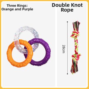 7o | Teething & Tug Toy For Dogs Dog Toy