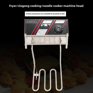 Commercial Electric Fryer RJ-81 82 Motor Electric Fryer Head with Temperature Control 2.5KW Heating Tube Oil Fryer Accessories