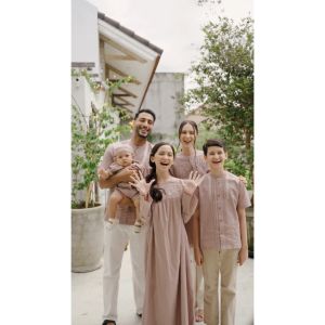 Little Palmerhaus - Baju Lebaran 2025 - Alya Mom Tunic (Baju Tunik Wanita Dewasa)