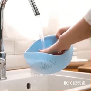 Baskom Pencuci Buah Sayur Beras Alat Cuci Beras Buah Dan Sayur Wadah Cuci Beras Saringan Kacang Kacangan Mangkuk Bilas Bowl