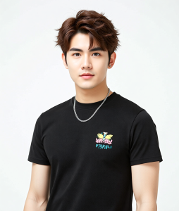 OULUDE | Color Block College Style Short Sleeve POLO Shirt