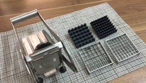 【COD】Potato chip cutter Household stainless steel hand-press potato chip cutter Cucumber potato chip cutting tool